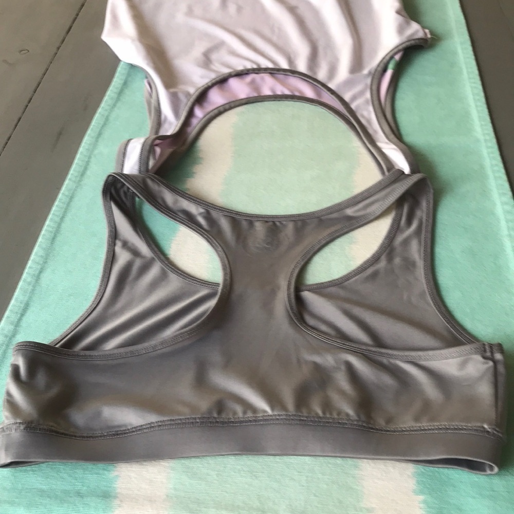 SO, Tropical Fruit Print, Athletic Tank Top With Built In Bra - Picture 5 of 10